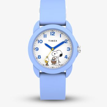 Timex Childrens Peanuts Light Blue Snoopy Dial Watch TW2Y51100