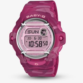 Casio Ladies Baby-G Pink Digital Strap Watch BG-169CM-4ER