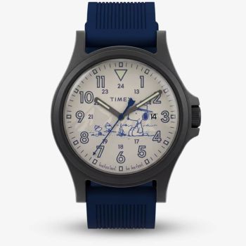 Timex Mens Peanuts Expedition Arcadia Beige Dial Strap Watch TW2Y84700