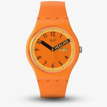 Swatch SB05O103 Colors Of Joy Orange Watch