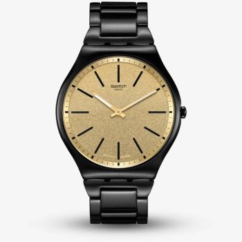 Vivienne Westwood VV303BKGD Ladies Rebel Leather Strap Watch