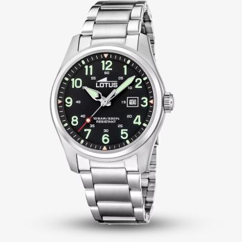 Lotus Mens Minimalist Black Dial Watch L19054/4