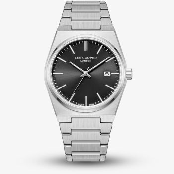 Lee Cooper Mens Black Dial Bracelet Watch LC08196.350