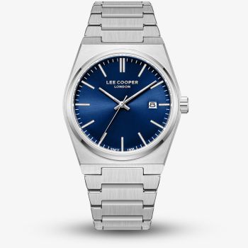 Lee Cooper Mens Blue Dial Bracelet Watch LC08196.390
