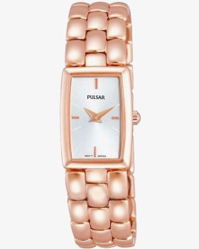 Pulsar mesh ladies hotsell watch rose gold
