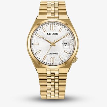 Citizen Ladies Tsuyosa 60 White Dial Golden Bracelet Watch NK0032-56A