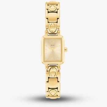 Coach Ladies Mara Gold Plated Bracelet Watch 14504672