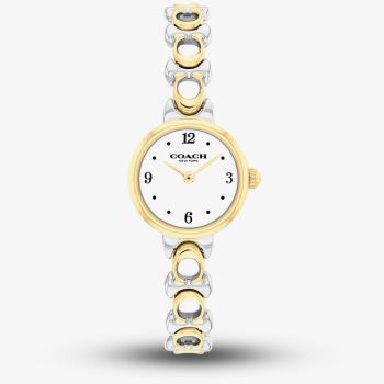 Coach Ladies Iris Two Tone Bracelet Watch 14504653