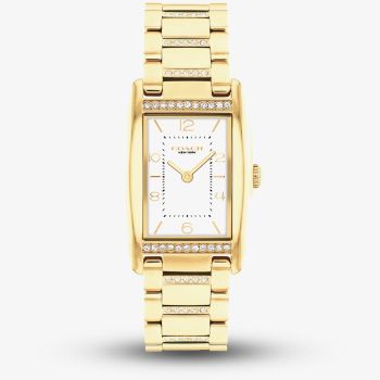 Coach Ladies Reese Gold Tone Bracelet Watch 14504316