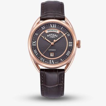 Sekonda Classic Aviator Brown Leather Strap Watch 3882