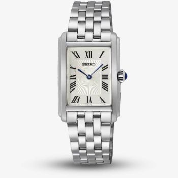 Seiko Ladies Classic White Dial Bracelet Watch SWR083P1