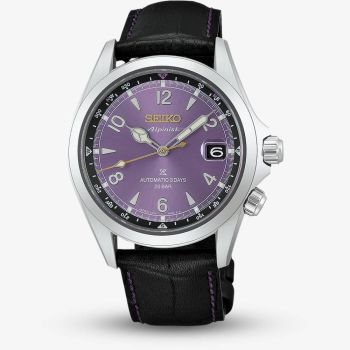 Seiko Mens Limited Edition Prospex Alpinist 145th Anniversary Purple Dial Strap Watch HBC006J1