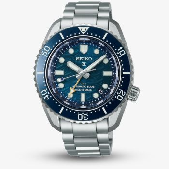 Seiko Mens Prospex 1968 Heritage Divers GMT &quot;The Great Wave&quot; Limited Edition Watch SPB509J1