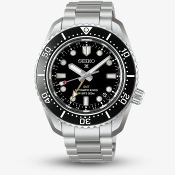 Seiko Mens Prospex Diver 1968 Heritage GMT Black Dial Watch HBC002J1