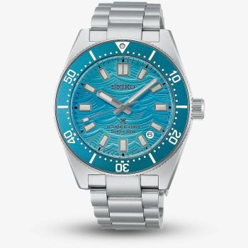 Seiko Mens Limited Edition Prospex 60th Anniversary 1965 Heritage Divers Blue Dial Bracelet Watch HBC011J1