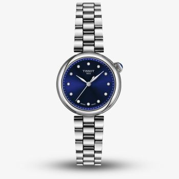 Tissot Ladies Desir Blue Dial Stainless Steel Bracelet Watch T152.010.11.046.00