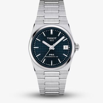 Tissot Unisex PRX Powermatic 80 Blue Dial Stainless Steel Bracelet Watch T137.207.11.041.00