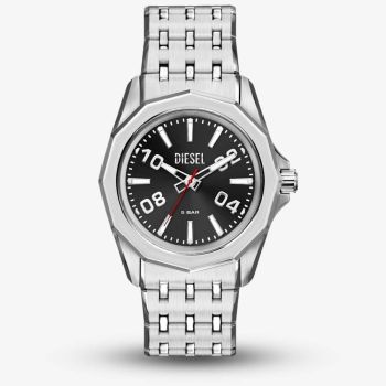 Diesel Mens Stinger Black Dial Bracelet Watch DZ2245
