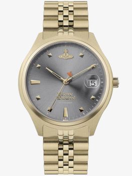 Vivienne Westwood Ladies Camberwell Gold Plated Watch VV261GYGD
