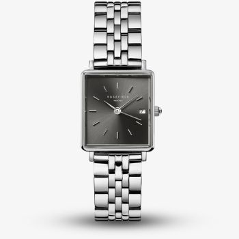 ROSEFIELD Ladies Boxy XS Grey Dial Bracelet Watch BGSSS-Q051