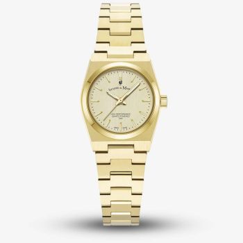 Jacques du Manoir Ladies Horizon Gold Dial Bracelet Watch JWL05604