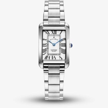 Jacques du Manoir Ladies Emily White Dial Bracelet Watch JWL05801
