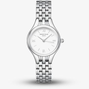 ROSEFIELD Ladies Muse White Dial Bracelet Watch MUWSSS-MU02