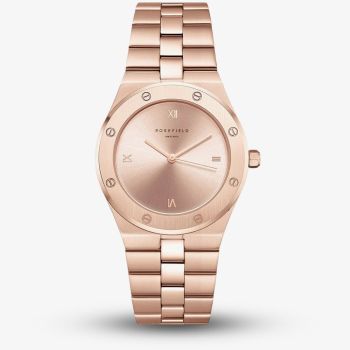 ROSEFIELD Ladies Rose Rose Gold Dial Bracelet Watch SPSRSR-SP04