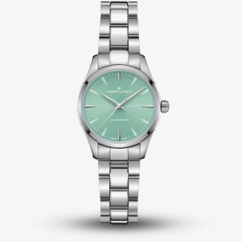 Hamilton Ladies Jazzmaster Quartz Turquoise Dial Bracelet Watch H32301161