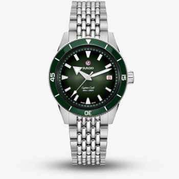 Rado Unisex Captain Cook Green Dial Watch R32223313