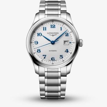 Longines Mens Master Collection Silver Dial Bracelet Watch L2.950.4.73.6