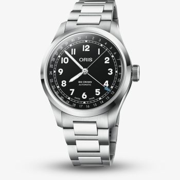 Oris Mens Big Crown Pointer Date Black Dial Watch 01 754 7798 4064-07 8 20 06