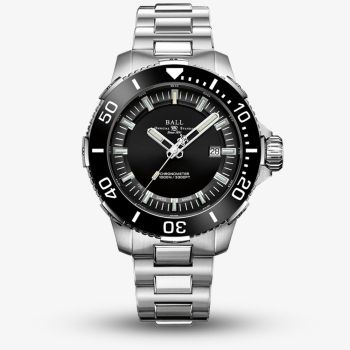 BALL Mens Engineer Hydrocarbon Deepquest Black Ceramic Watch DM3002A-S3CJ-BK