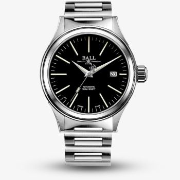 BALL Mens Fireman Enterprise Black Dial Watch NM2098C-S20J-BK