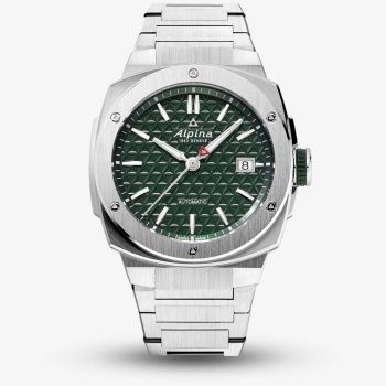 Alpina Mens Alpiner Extreme Automatic Green Dial Bracelet Watch AL-525GR3AE6B