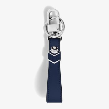 Montblanc Meisterstück Inkwell Blue Leather Keyring 221312
