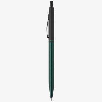 Cross Click Tuxedo Satin Metallic Green Ballpoint Pen AT0622-126