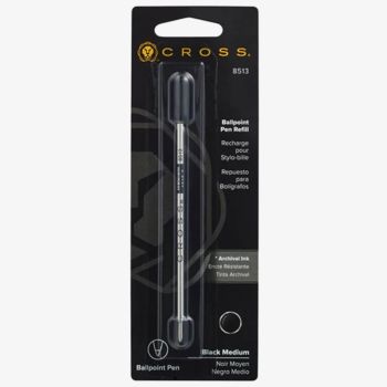 Cross Ballpoint Black Medium Point Pen Refill AT8513