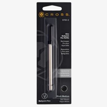 Cross Slim Ballpoint Black Pen Refill AT8783-2