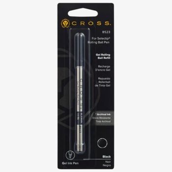 Cross Selectip Gel Rollerball Black Pen Refill AT8523