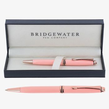 Bridgewater Winchester Pink And Rose Gold Ballpoint Pen 337421