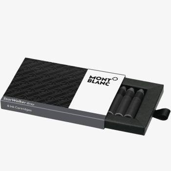Montblanc Refill Starwalker Grey Ink Cartridges 128078