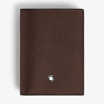 Montblanc Sartorial Leather Brown Mini Wallet 222989