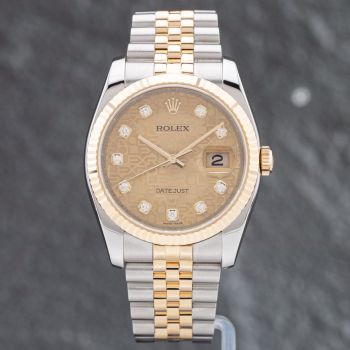 Pre-Owned Rolex Datejust Jubilee Dial Watch 116233