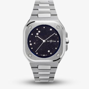 Bell &amp; Ross Unisex BR05 36mm Blue Diamond Eagle Watch BR05A-S-EA-ST/SST