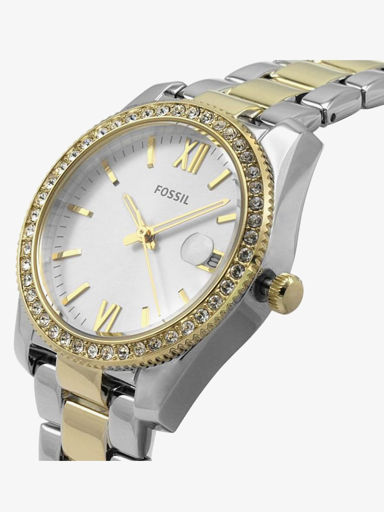 Fossil Ladies Scarlette Mini Two Tone Bracelet Watch ES4319