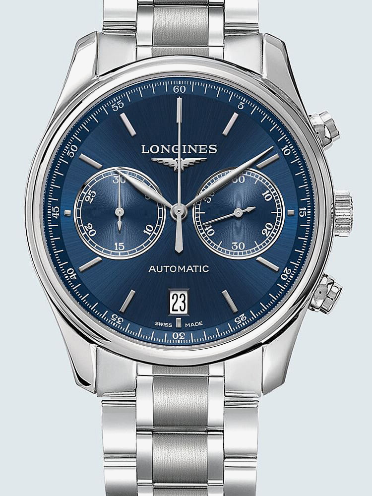 Longines Mens Master Collection Automatic Bracelet Watch L2.629.4.92.6