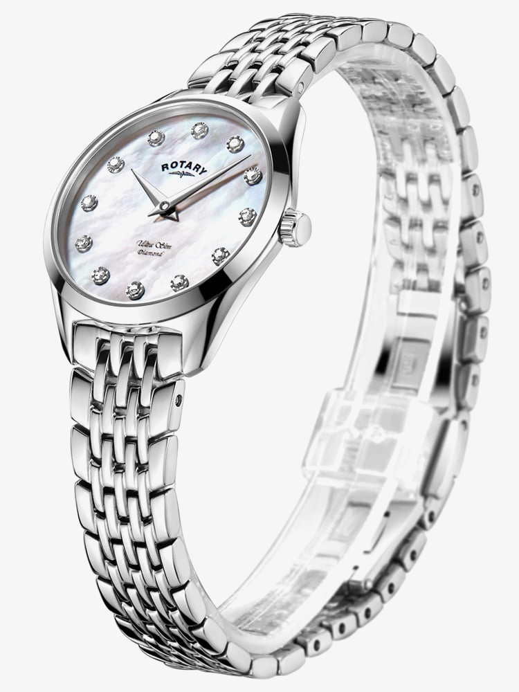 Rotary Ladies Ultra Slim Bracelet Watch LB08010/07/D