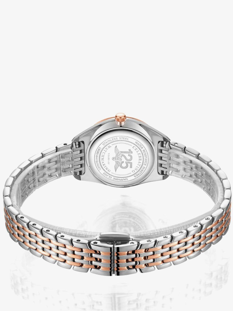 Rotary Ladies Ultra Slim Two Tone Bracelet Watch LB08012/41/D