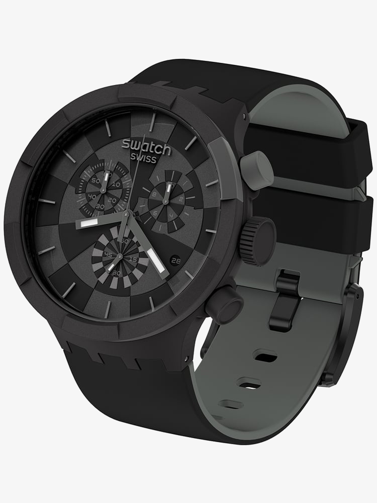 Swatch Big Bold Checkpoint Black Watch SB02B400